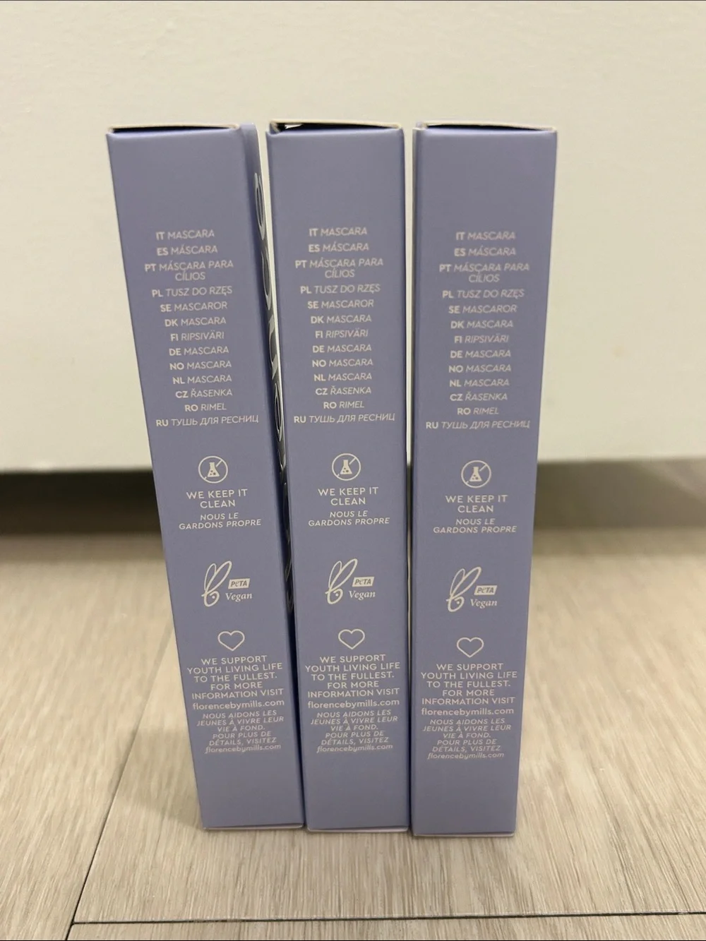Florence By Mills (NWT) Built to Lash Mascara–Set of 3